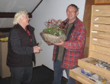 bloemen voor Romke