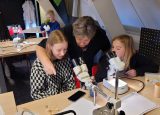 workshop mineralen voor kinderen Gea-kring Friesland.